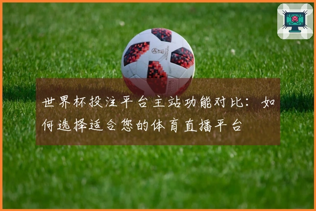 世界杯投注平台主站功能对比：如何选择适合您的体育直播平台